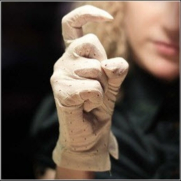 Hand gesture for Questioning Action (Open palm, shrug)